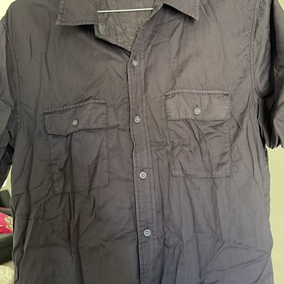 John Elliott Short Sleeve Button Down - Picture 3 of 5